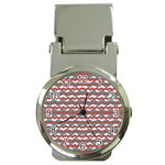 Geometric Waves Money Clip Watches