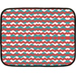 Geometric Waves Fleece Blanket (Mini)