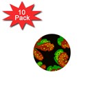 Autumn leafs 1  Mini Buttons (10 pack) 