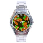 Autumn leafs Stainless Steel Analogue Watch