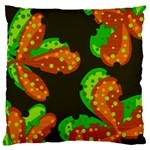 Autumn leafs Large Flano Cushion Case (Two Sides)