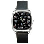 In my mind Square Metal Watch