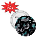 Blue shadows  1.75  Buttons (10 pack)
