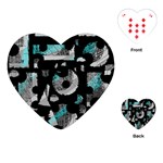 Blue shadows  Playing Cards (Heart) 