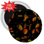 Floral abstraction 3  Magnets (100 pack)