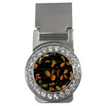 Floral abstraction Money Clips (CZ) 