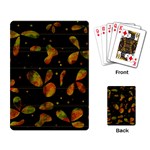 Floral abstraction Playing Card