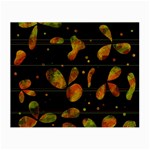 Floral abstraction Small Glasses Cloth (2-Side)