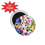 Colorful pother 1.75  Magnets (10 pack) 