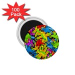 Colorful airplanes 1.75  Magnets (100 pack) 