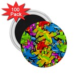 Colorful airplanes 2.25  Magnets (100 pack) 