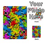 Colorful airplanes Playing Cards 54 Designs 