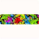Colorful airplanes Large Bar Mats