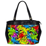 Colorful airplanes Office Handbags (2 Sides) 