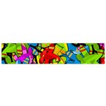 Colorful airplanes Flano Scarf (Small)