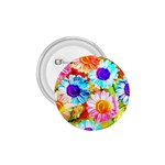 Colorful Daisy Garden 1.75  Buttons