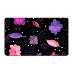 Purple and pink flowers  Magnet (Rectangular)