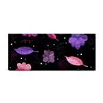 Purple and pink flowers  Cosmetic Storage Cases