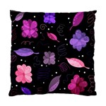 Purple and pink flowers  Standard Cushion Case (One Side)