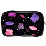 Purple and pink flowers  Toiletries Bags