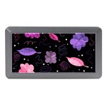 Purple and pink flowers  Memory Card Reader (Mini)