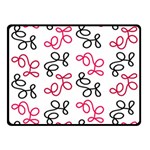 Red elegance  Double Sided Fleece Blanket (Small) 