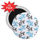 Blue elegance  2.25  Magnets (10 pack) 