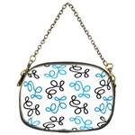 Blue elegance  Chain Purses (Two Sides) 