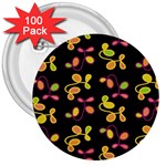 My garden 3  Buttons (100 pack) 