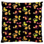 My garden Large Flano Cushion Case (Two Sides)