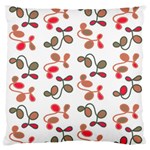 Simple garden Large Flano Cushion Case (One Side)