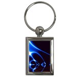 Dancing Lights Over Water Key Chain (Rectangle)