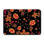 Flowers and ladybugs 2 Small Doormat 