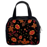 Flowers and ladybugs 2 Classic Handbags (2 Sides)