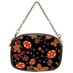 Flowers and ladybugs 2 Chain Purses (One Side) 