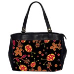 Flowers and ladybugs 2 Office Handbags (2 Sides) 