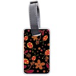 Flowers and ladybugs 2 Luggage Tags (One Side) 