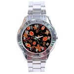 Flowers and ladybugs 2 Stainless Steel Analogue Watch