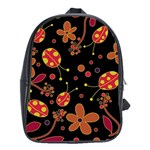 Flowers and ladybugs 2 School Bags (XL) 