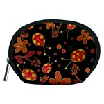 Flowers and ladybugs 2 Accessory Pouches (Medium) 