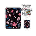 Pink ladybugs and flowers  Playing Cards 54 (Mini) 