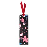 Pink ladybugs and flowers  Small Book Marks