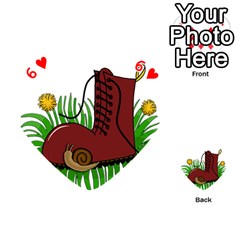 Boot in the grass Playing Cards 54 (Heart)  from UrbanLoad.com Front - Heart6