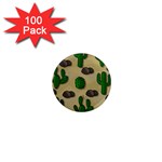 Cactuses 1  Mini Magnets (100 pack) 