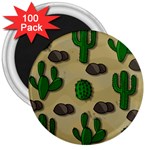 Cactuses 3  Magnets (100 pack)