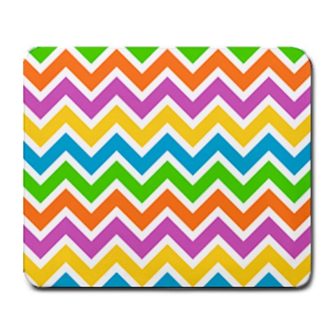 chevron Collage Mousepad from UrbanLoad.com 9.25 x7.75  Mousepad - 1