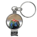 Love Parrots Nail Clippers Key Chain
