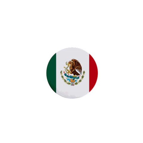 Flag_of_Mexico 1  Mini Magnet from UrbanLoad.com Front