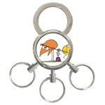 shadok 3-Ring Key Chain
