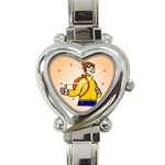 Eesign0251 Heart Charm Watch